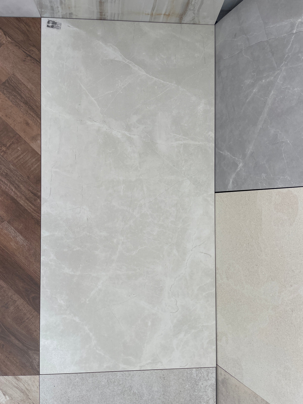Carrelage sol / mur effet pierre PULPIS MAJESTIC BONE l.60 x L.120 cm Mat LIMCARO - photo réelle 1