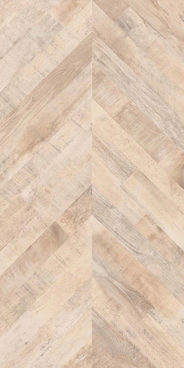 Carrelage sol / mur effet bois chevron FISHWOOD BOULEAU l.60 x L.120 cm Mat LIMCARO