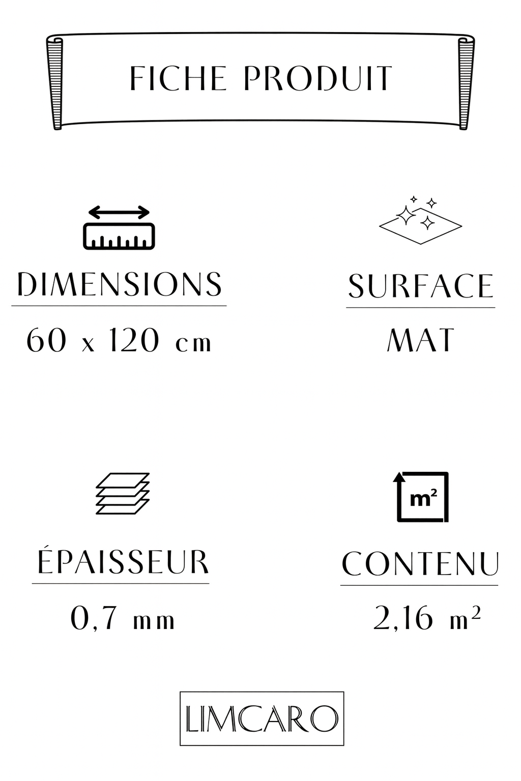 Carrelage sol / mur effet marbre CAMOUFLAGE l.60X L.120 cm LAPPATO LIMCARO - LIMCARO FRANCE