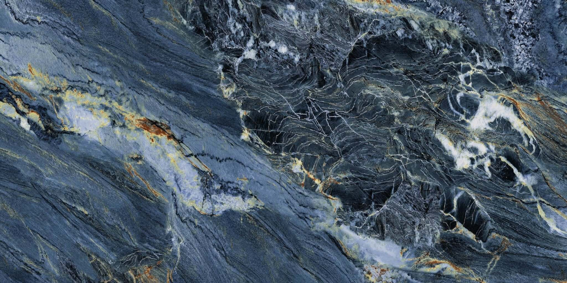 Carrelage sol / mur effet marbre DELMAR l.60 x L.120 cm GLOSSY LIMCARO - LIMCARO FRANCE