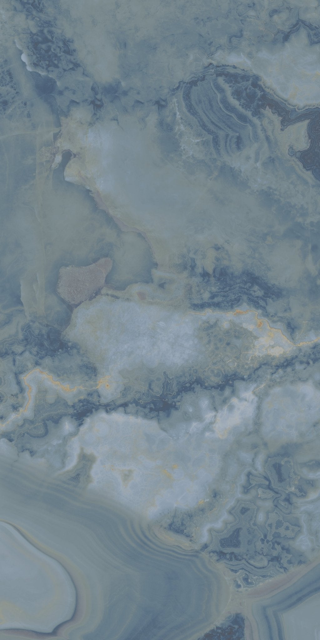 Carrelage sol / mur effet marbre ONI POLISHED BLUE l.60X L.120 cm GLOSSY LIMCARO - LIMCARO FRANCE