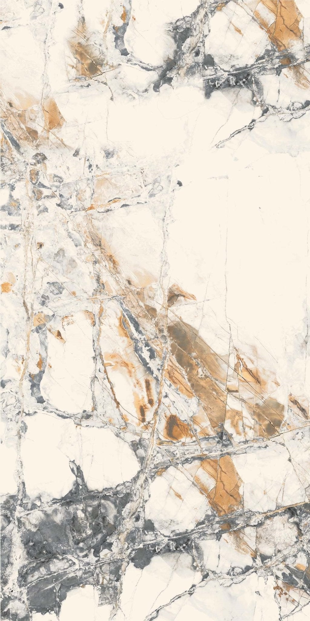 Carrelage sol / mur effet marbre PATAGONIA VEINY l.60X L.120 cm GLOSSY LIMCARO - LIMCARO FRANCE