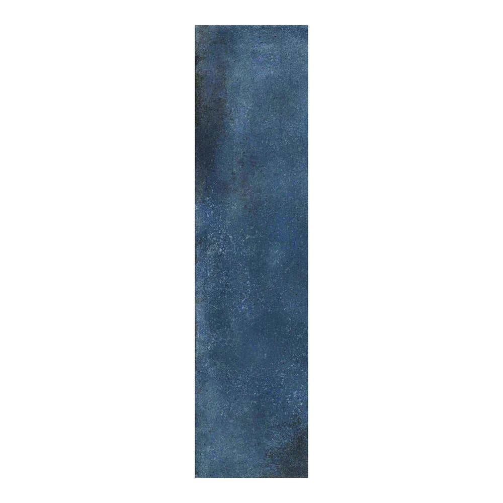 Carrelage mur intérieur effet zellige JULIET BLEU l.7,5 x L.30 cm Brillant LIMCARO