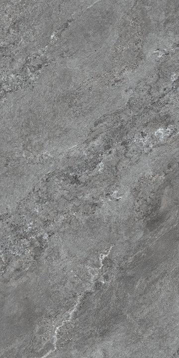 Carrelage sol / mur effet marbre LUMOS GREY l.60X L.120 cm Mat LIMCARO