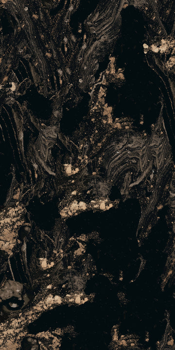 Carrelage sol/mur effet marbre noir doré MAGNIFIQUE BLACK l.60 x L.120 cm Brillant LIMCARO