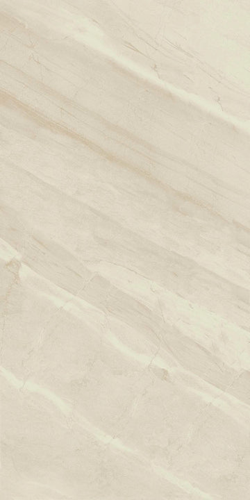Carrelage sol / mur effet pierre MARRAKESH CREME l.60 x L.120 cm Brillant LIMCARO