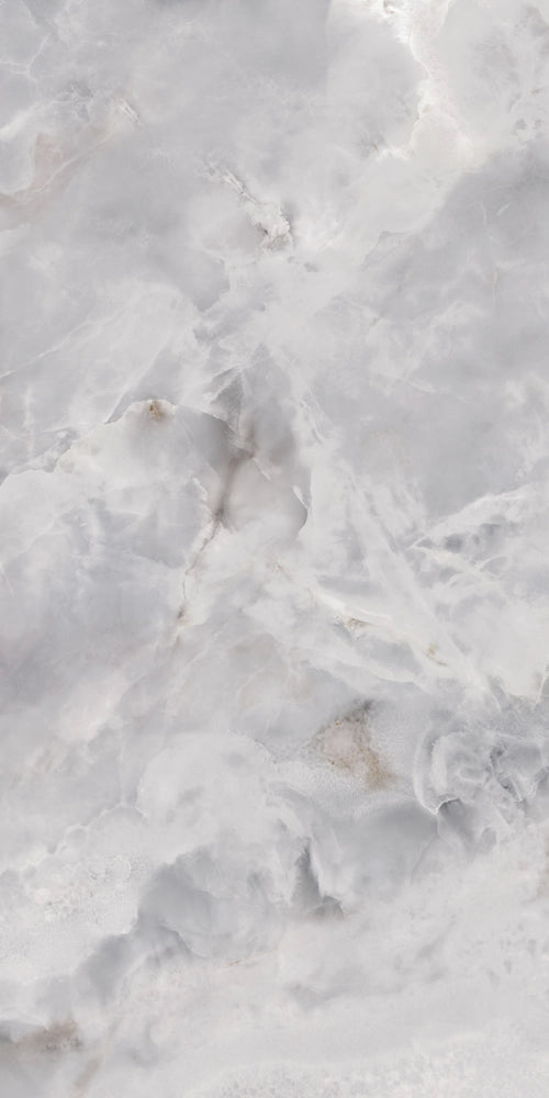 Carrelage sol / mur effet onyx ONYX FLOW GRIS l.60 x L.120 cm Brillant LIMCARO