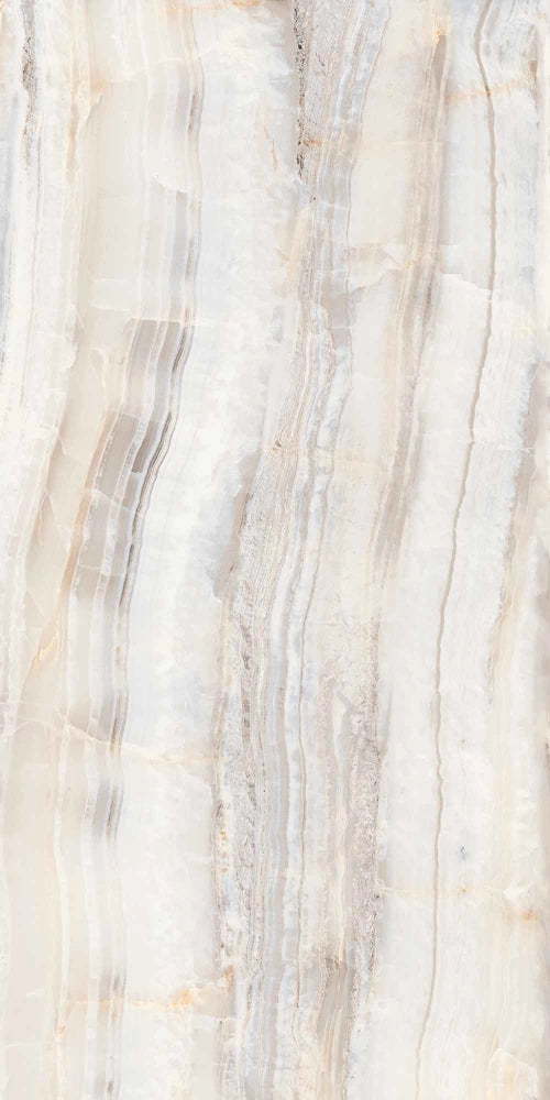 Carrelage sol / mur effet onyx ONYX RAINBOW CLAIR l.60 x L.120 cm Brillant LIMCARO