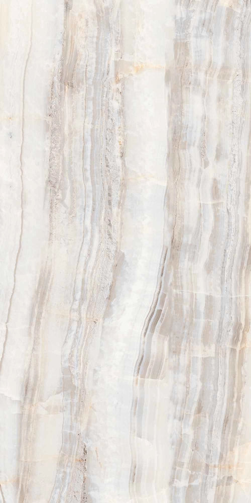 Carrelage sol / mur effet onyx ONYX RAINBOW CLAIR l.60 x L.120 cm Brillant LIMCARO