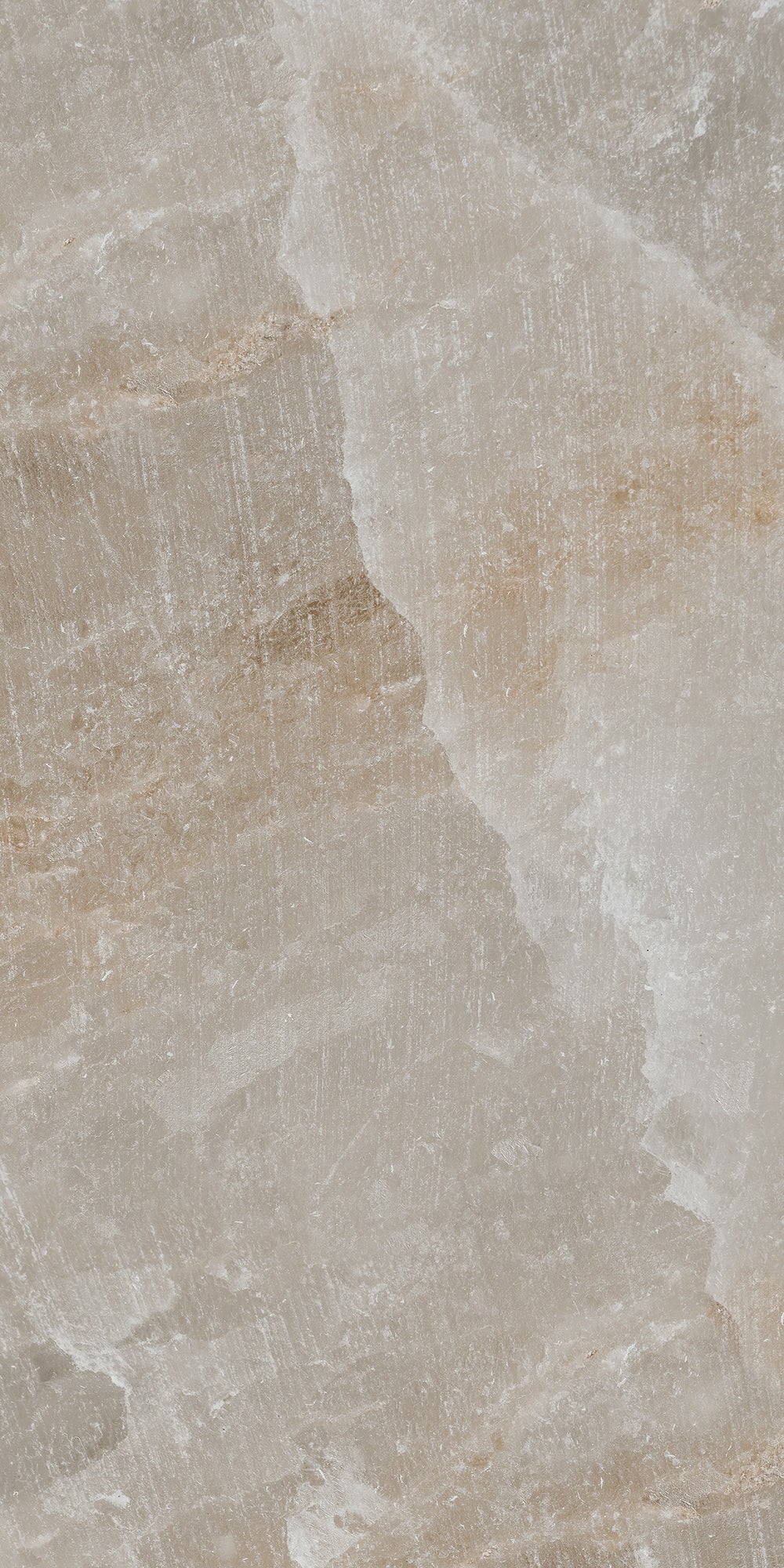 Carrelage sol / mur effet pierre SALT CAVE TAUPE l.60 x L.120 cm Mat LIMCARO